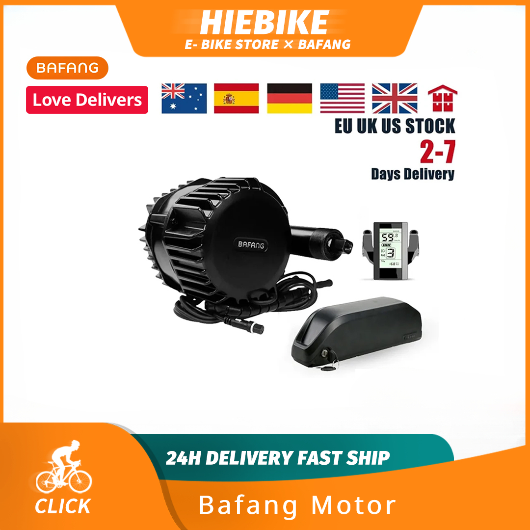 Mid Drive Motor Kit 52V 1000W - Bafang-Kit de Motorisation de Vélo Électrique,