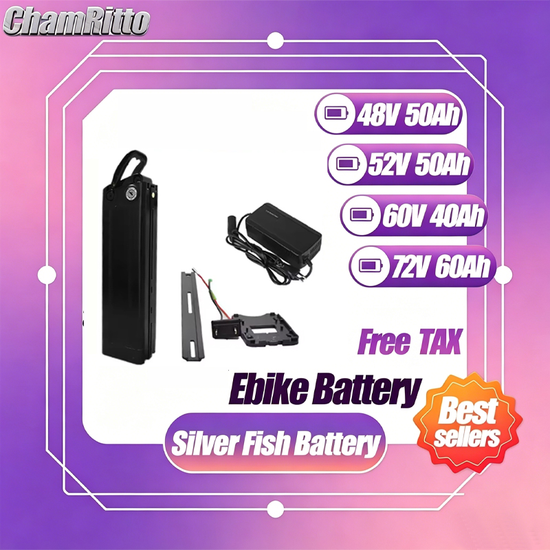 Electric Bicycle Battery 72V 30Ah - Batterie de vélo électrique 48V, 52V