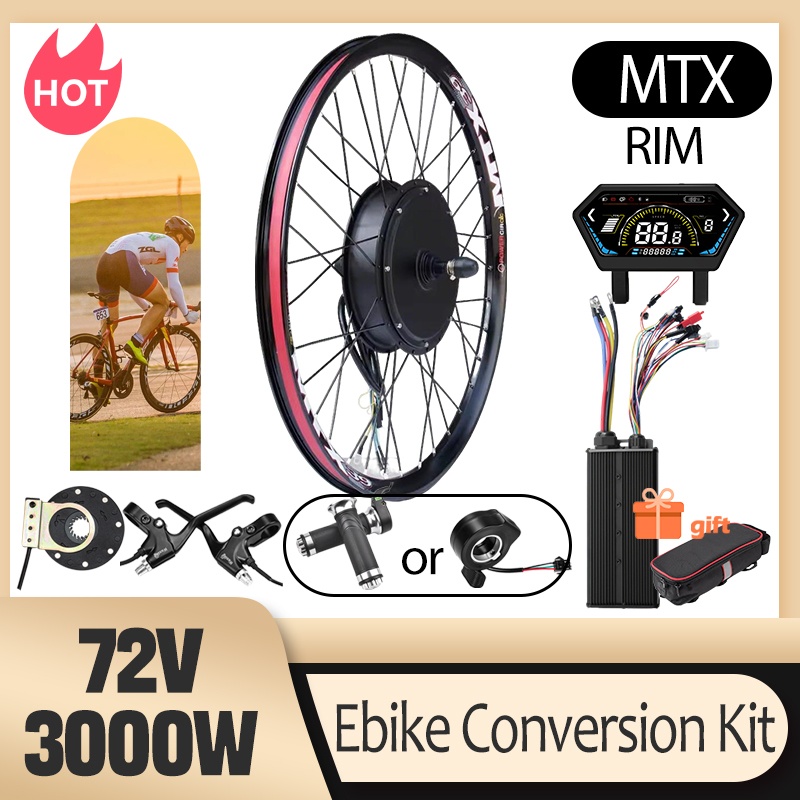 Ebike Conversion Kit 72V 3000W - Kit de conversion de vélo électrique