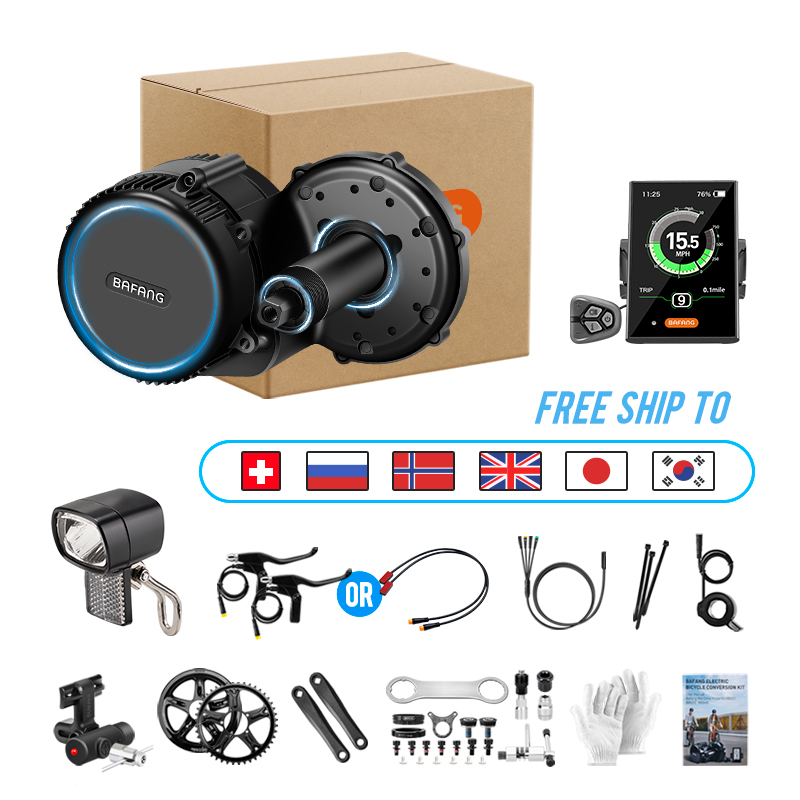 Bafang Bbs02B 48V 750W Mid Drive Kit - Bafang UART moteur d'entraînement central 750W