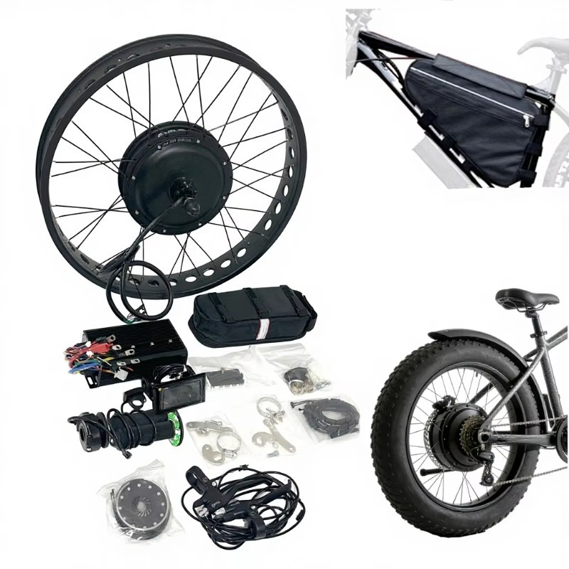 Kit de conversion de vélo élec - Fat Tire Ebike Conversion Kit 2000W avis et prix