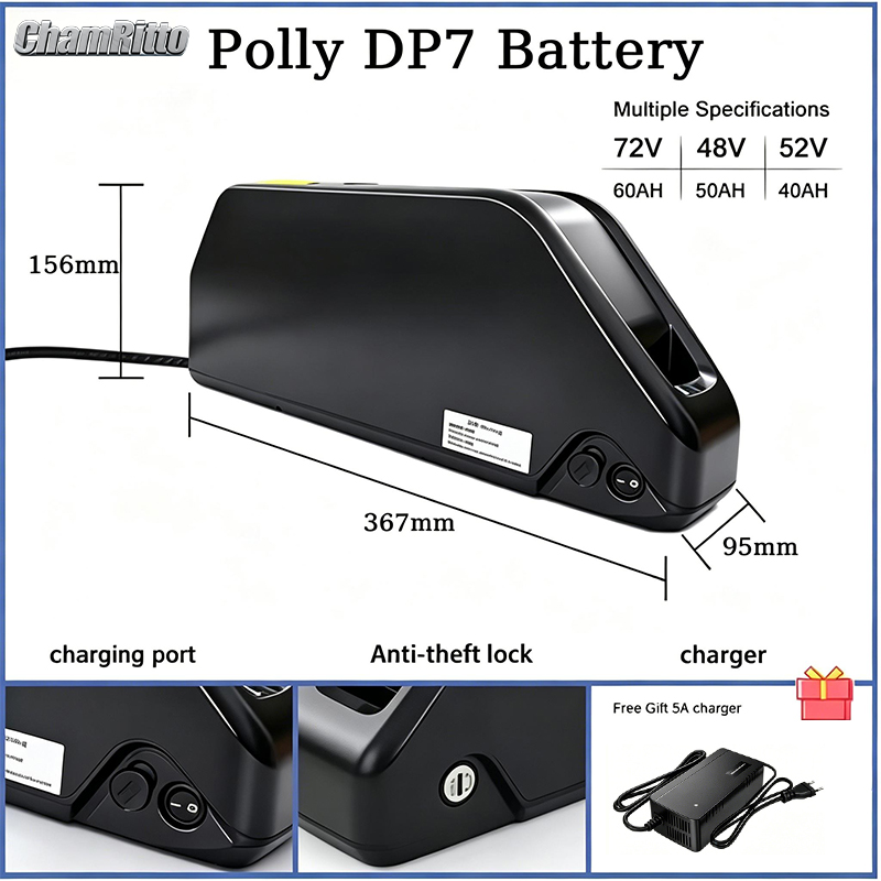 Batterie de vélo électrique Ha - Electric Bicycle Battery 72V 30Ah avis et prix