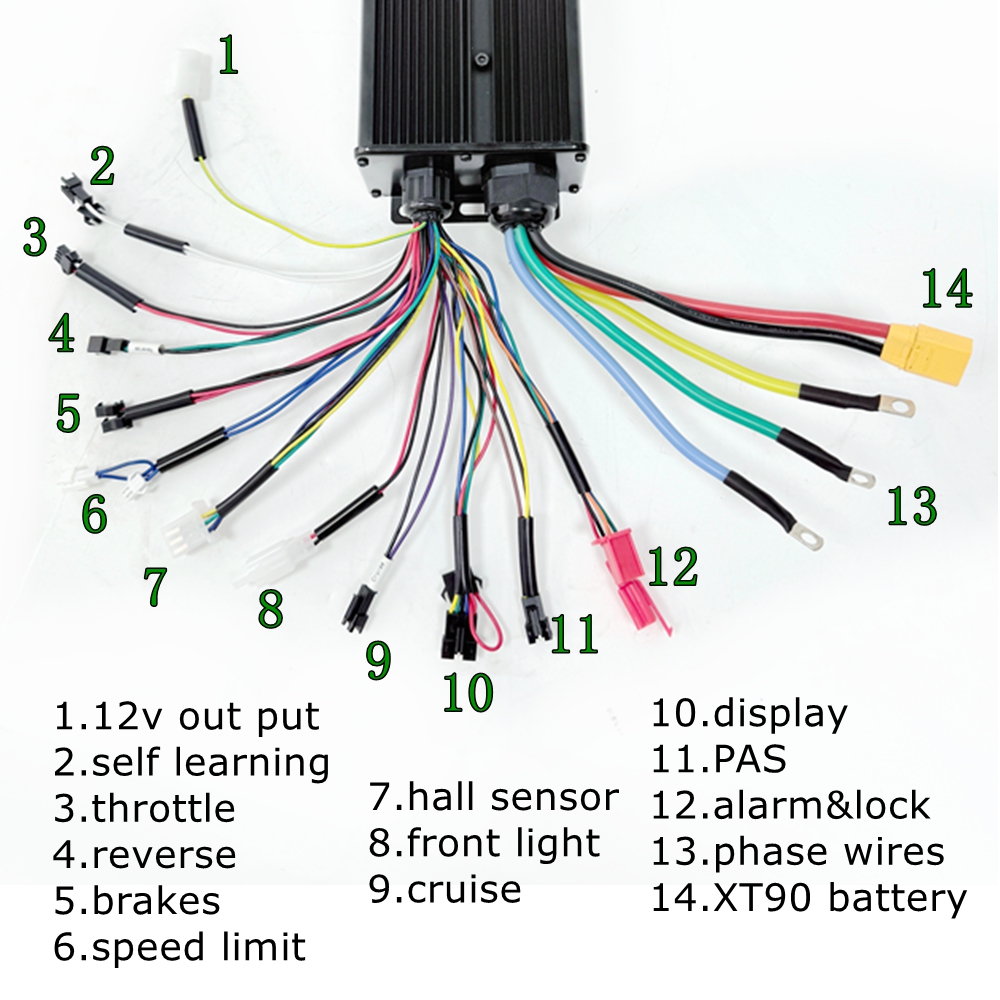 Kit de conversion de vélo de n - 72V 5000W Hub Motor Kit avis et prix