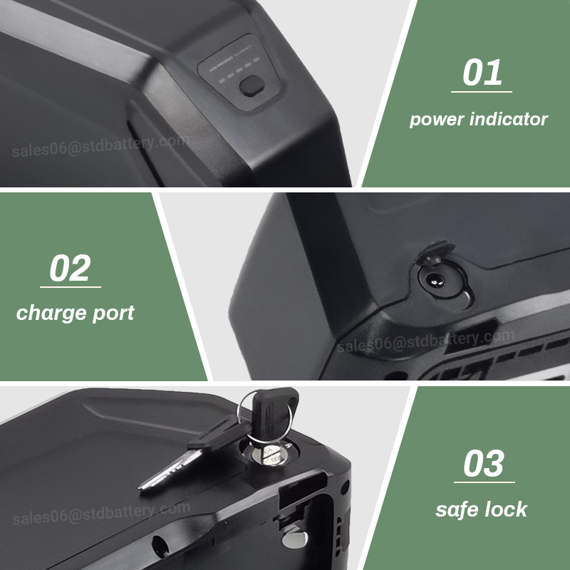 Batterie de vélo électrique po - Ebike Battery 48V 20Ah Hailong avis et prix