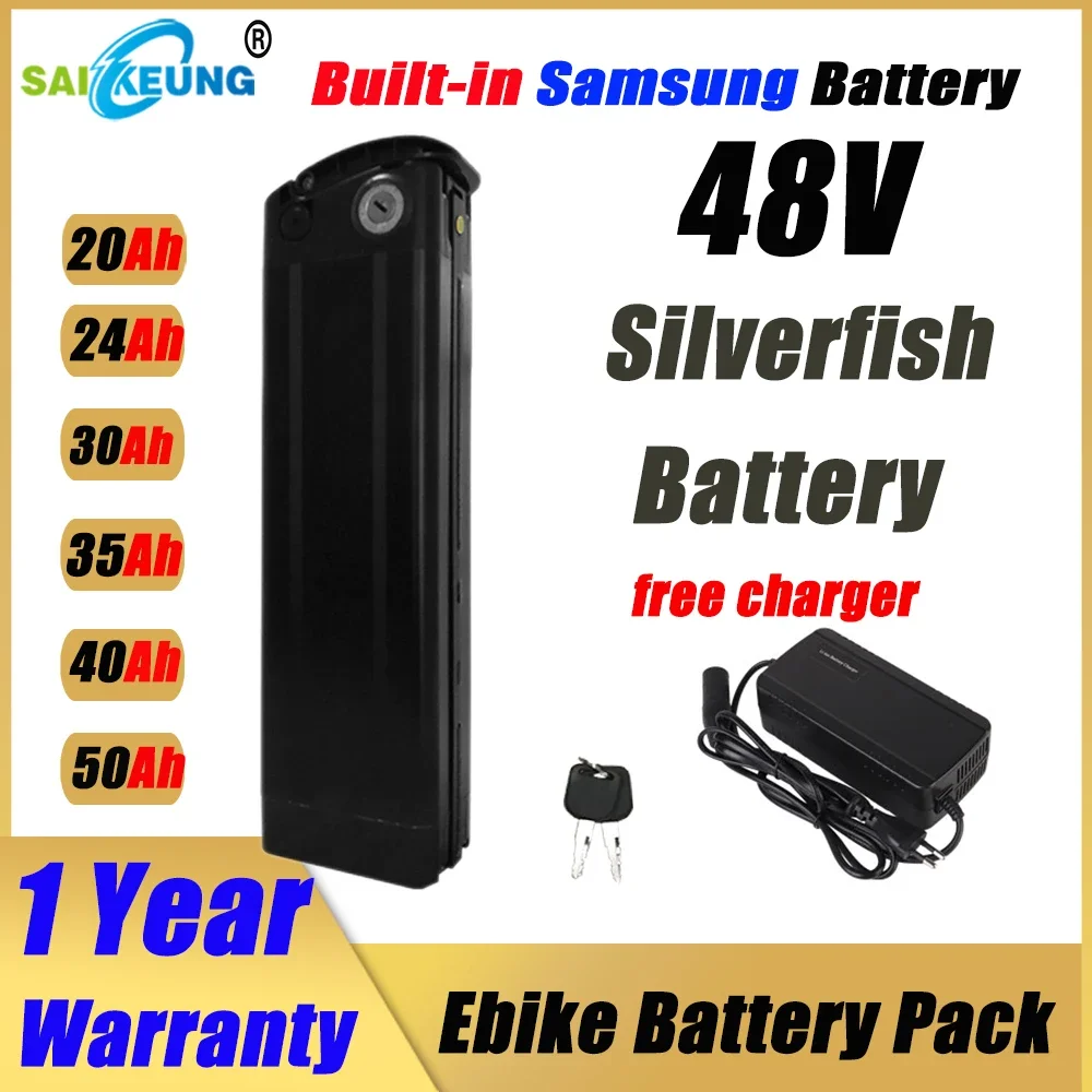 SilverFish-Batterie au lithium - Ebike Battery 48V 20Ah Hailong avis et prix