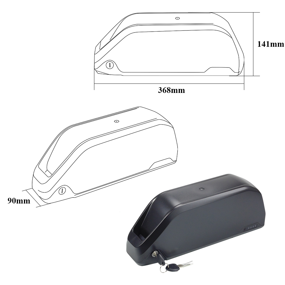 Batterie de vélo électrique Ha - Ebike Battery 48V 20Ah Hailong avis et prix