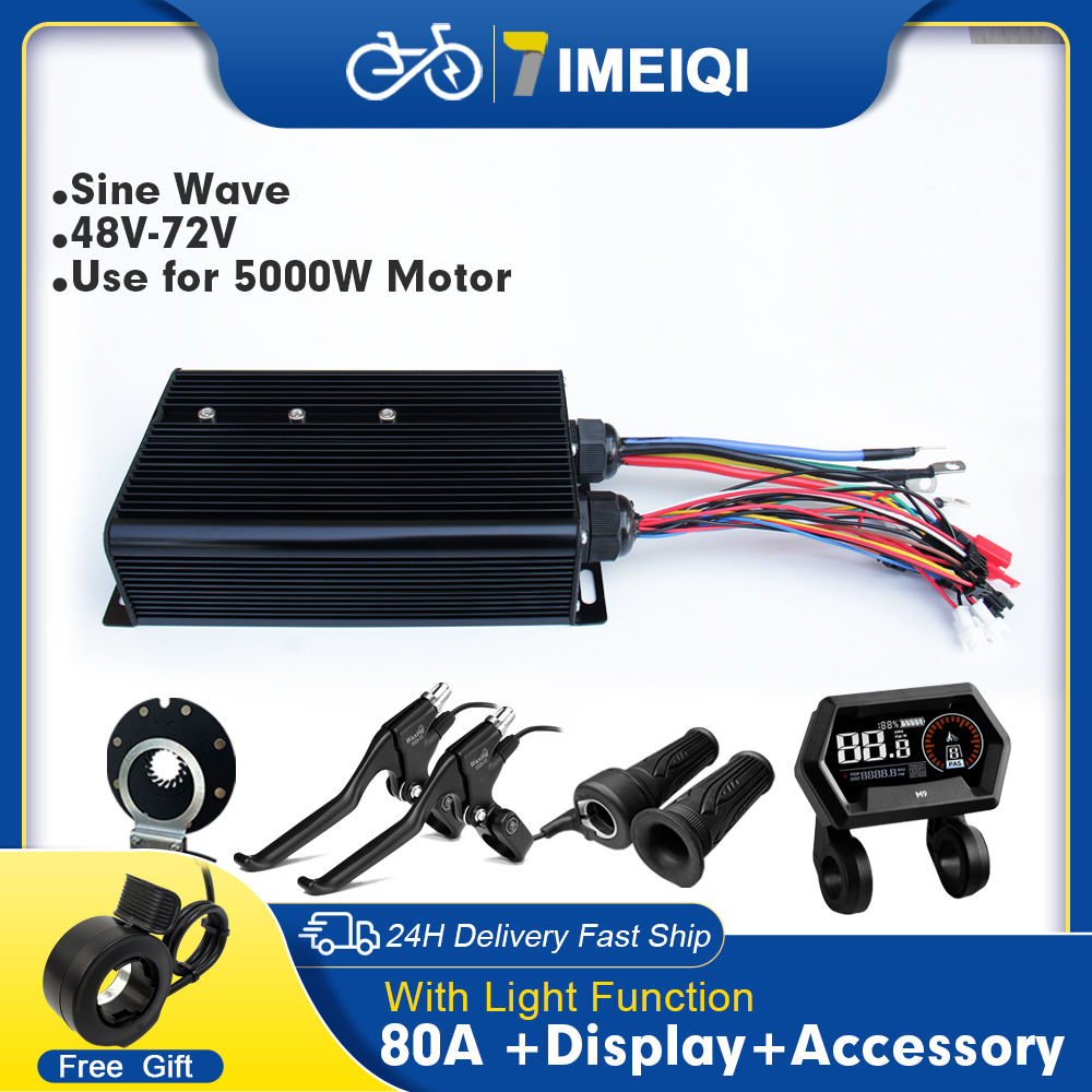 Contrôleur à onde sinusoïdale  - Sine Wave Controller 48V 72V 80A avis et prix