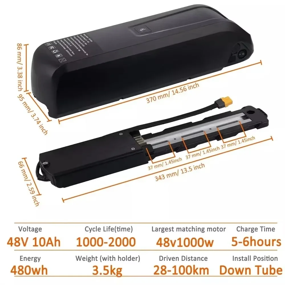 Pour Hailong EBike batterie 36 - Ebike Battery 48V 20Ah Hailong avis et prix