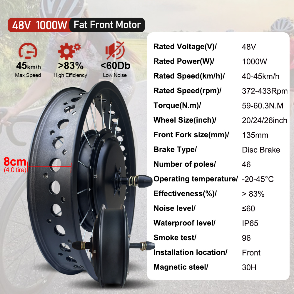 Kit de Conversion de vélo élec - 72V 5000W Hub Motor Kit avis et prix
